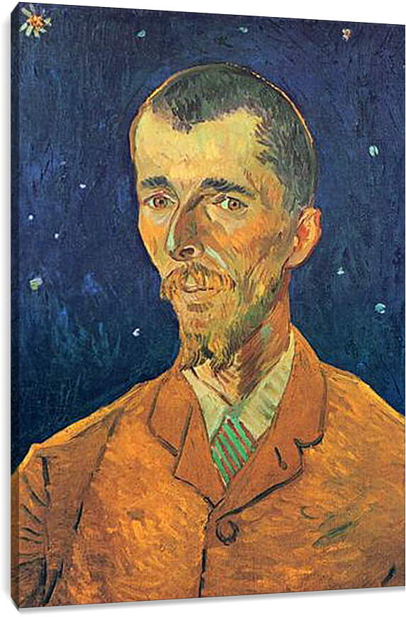 Постер и плакат - Portrait of Eugene Boch. Винсент Ван Гог
