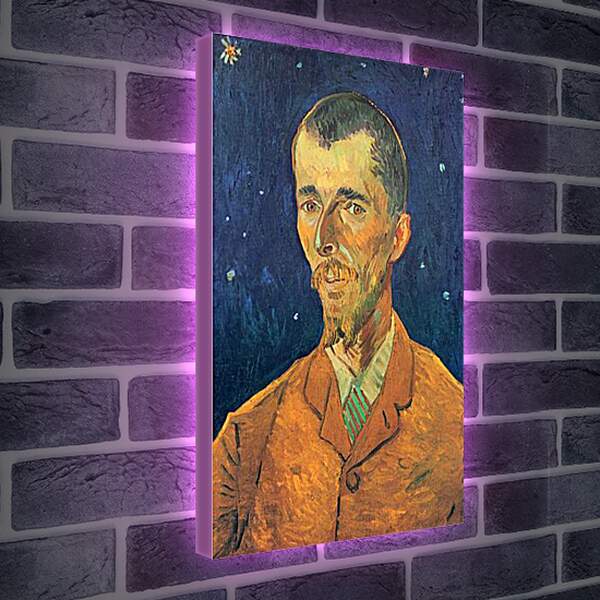 Лайтбокс световая панель - Portrait of Eugene Boch. Винсент Ван Гог