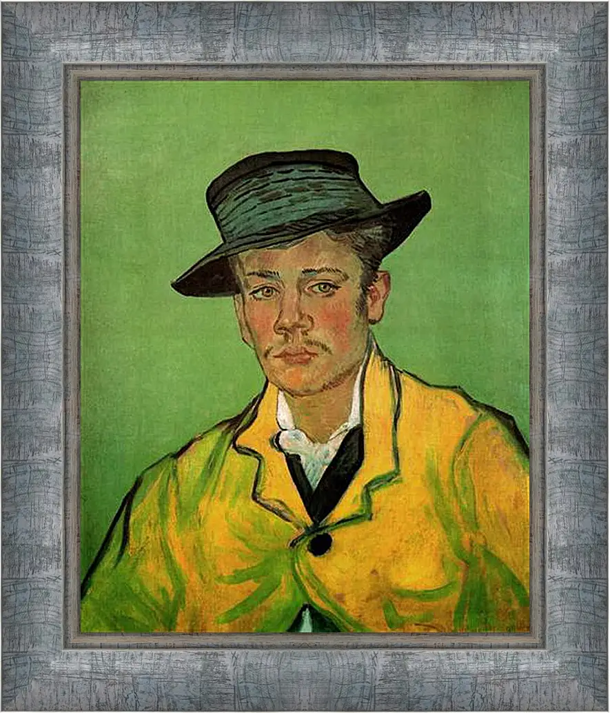 Картина в раме - Portrait of Armand Roulin. Винсент Ван Гог