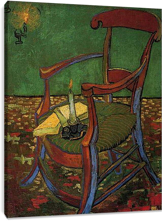 Постер и плакат - Paul Gauguin s Armchair. Винсент Ван Гог