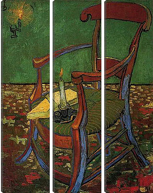 Модульная картина - Paul Gauguin s Armchair. Винсент Ван Гог