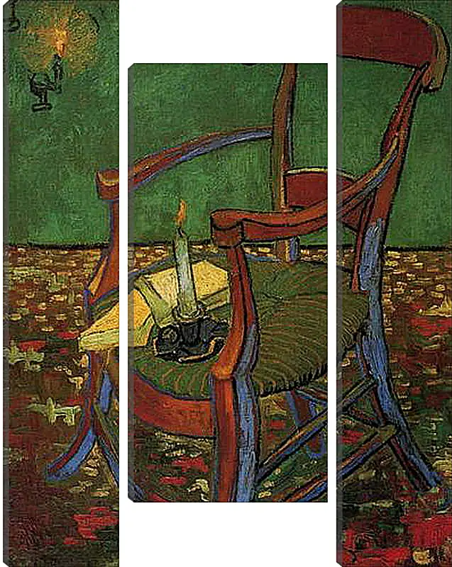 Модульная картина - Paul Gauguin s Armchair. Винсент Ван Гог