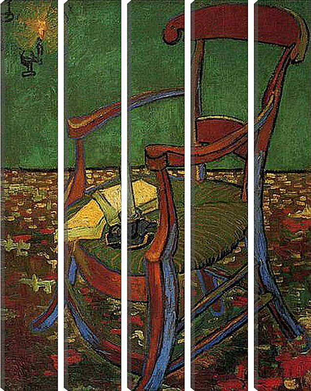 Модульная картина - Paul Gauguin s Armchair. Винсент Ван Гог