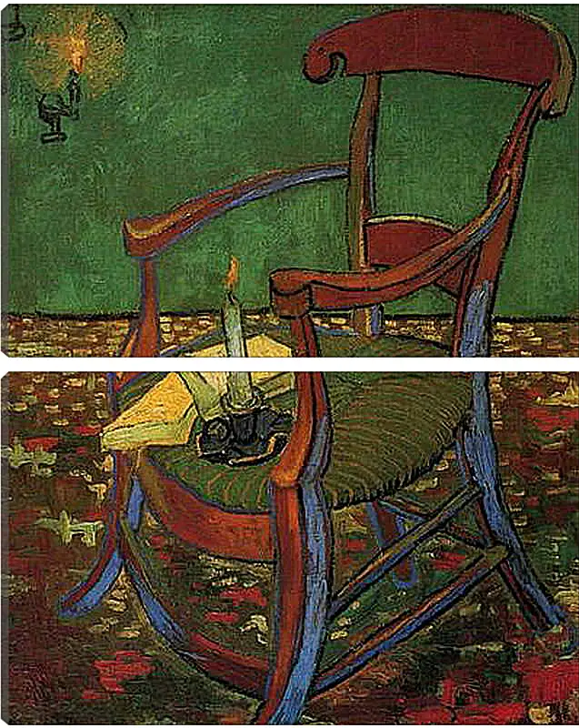 Модульная картина - Paul Gauguin s Armchair. Винсент Ван Гог