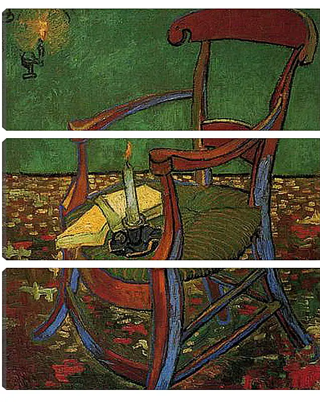 Модульная картина - Paul Gauguin s Armchair. Винсент Ван Гог