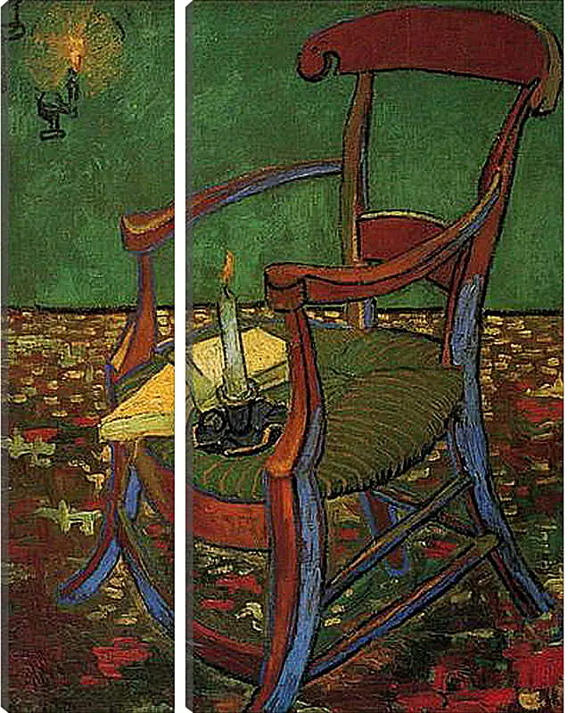 Модульная картина - Paul Gauguin s Armchair. Винсент Ван Гог