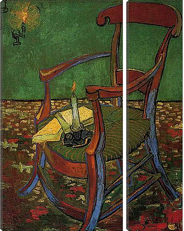 Модульная картина - Paul Gauguin s Armchair. Винсент Ван Гог