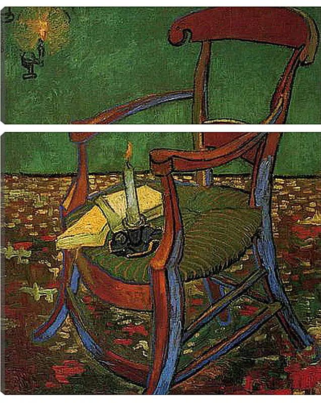 Модульная картина - Paul Gauguin s Armchair. Винсент Ван Гог