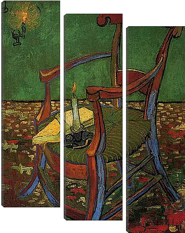 Модульная картина - Paul Gauguin s Armchair. Винсент Ван Гог