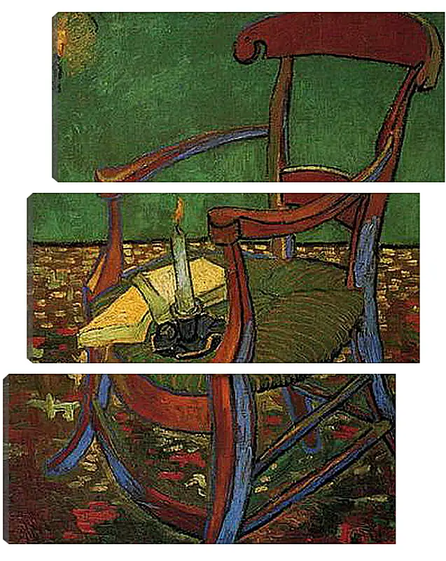 Модульная картина - Paul Gauguin s Armchair. Винсент Ван Гог