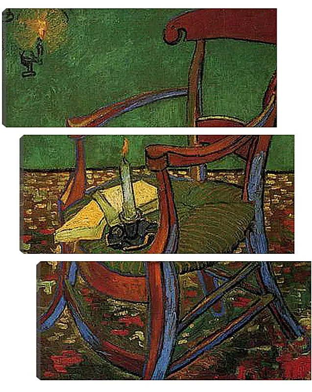 Модульная картина - Paul Gauguin s Armchair. Винсент Ван Гог