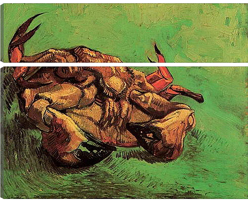 Модульная картина - Crab on Its Back. Винсент Ван Гог