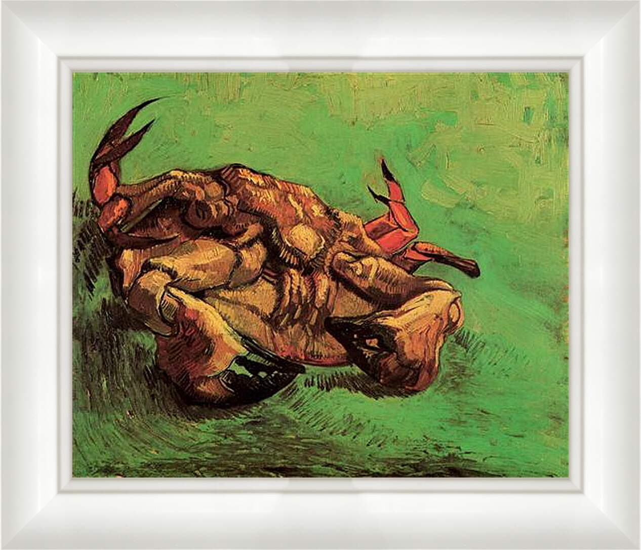 Картина в раме - Crab on Its Back. Винсент Ван Гог