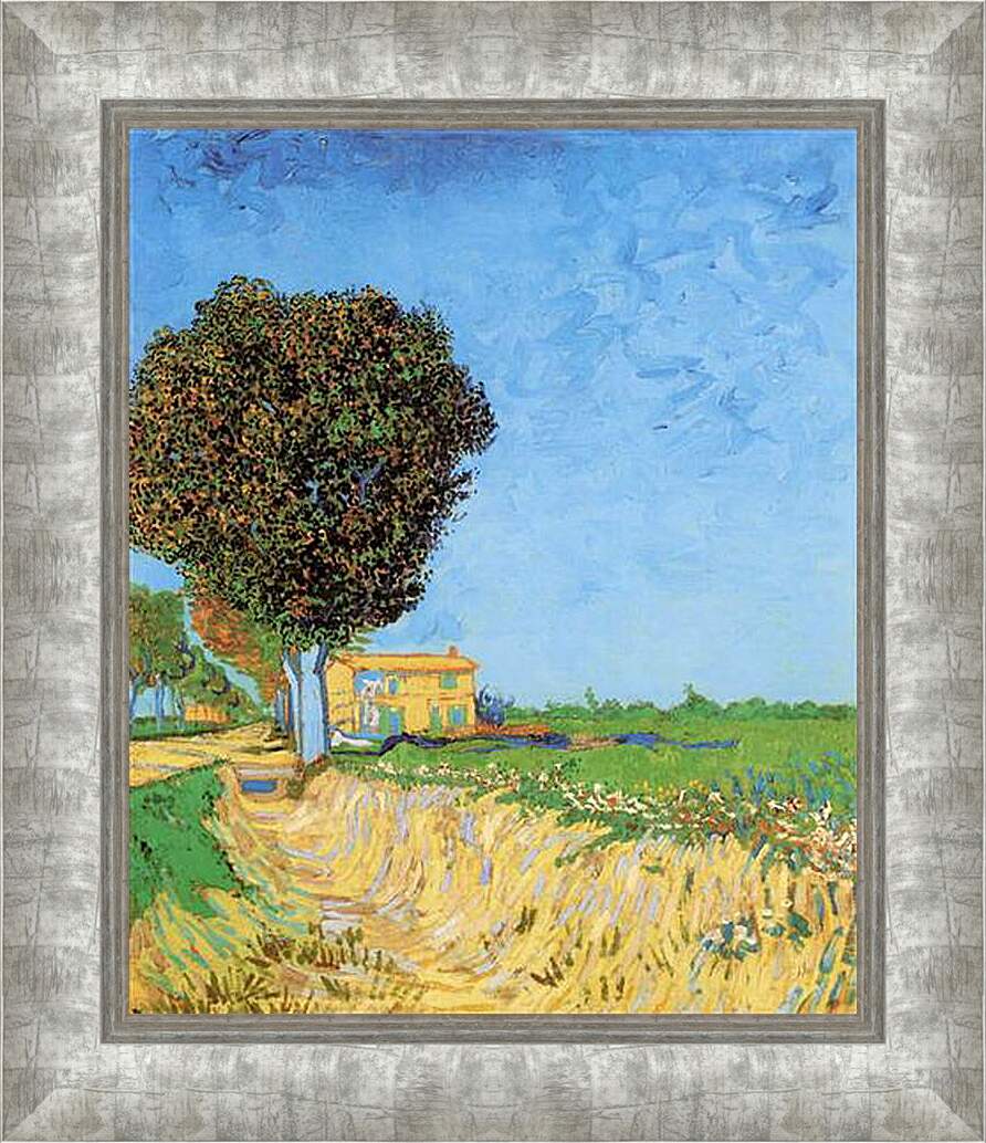 Картина в раме - A Lane near Arles. Винсент Ван Гог