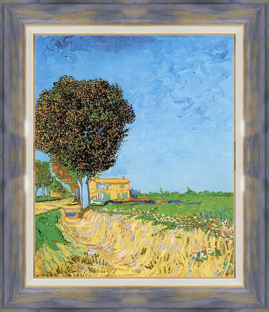 Картина в раме - A Lane near Arles. Винсент Ван Гог