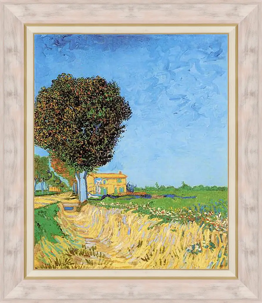 Картина в раме - A Lane near Arles. Винсент Ван Гог