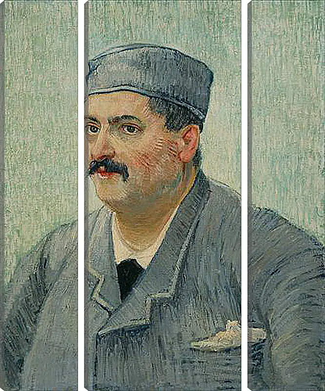 Модульная картина - Portrait of a Restaurant Owner, possibly Lucien Martin. Винсент Ван Гог