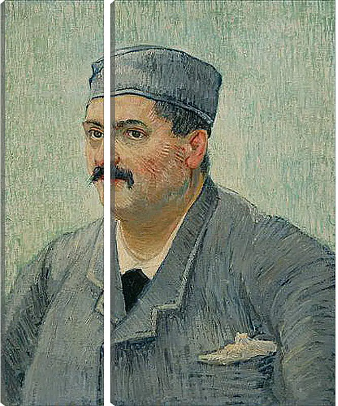 Модульная картина - Portrait of a Restaurant Owner, possibly Lucien Martin. Винсент Ван Гог