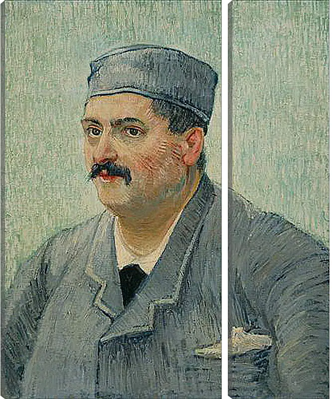 Модульная картина - Portrait of a Restaurant Owner, possibly Lucien Martin. Винсент Ван Гог