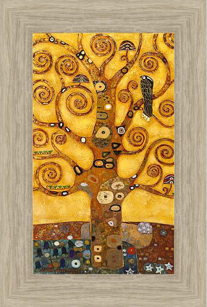Картина в раме - Древо жизни. Густав Климт