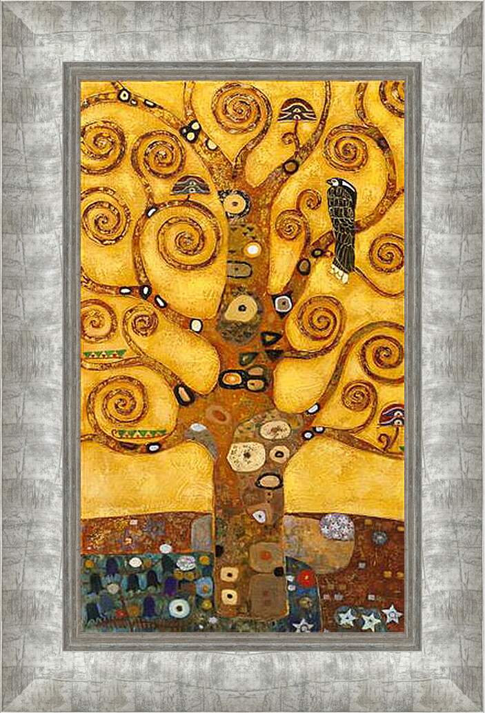 Картина в раме - Древо жизни. Густав Климт
