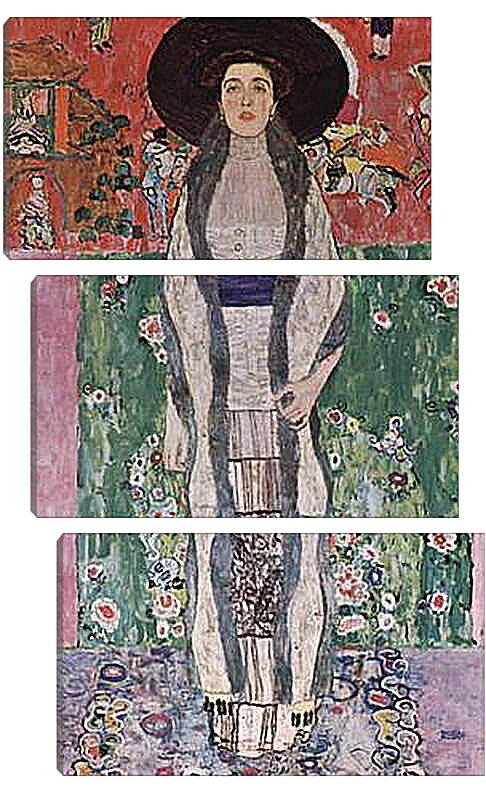 Модульная картина - Портрет Адели Блох-Бауэр. Густав Климт
