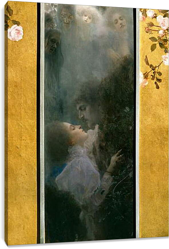 Постер и плакат - Любовь. Густав Климт

