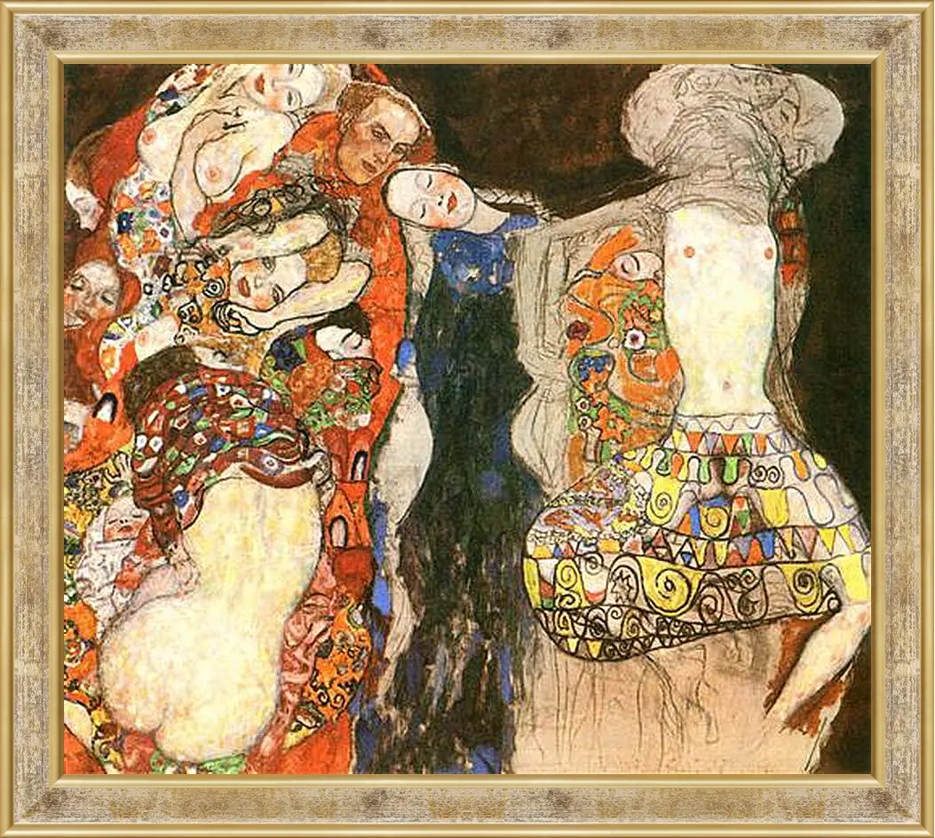 Картина в раме - Bride - Невеста. Густав Климт