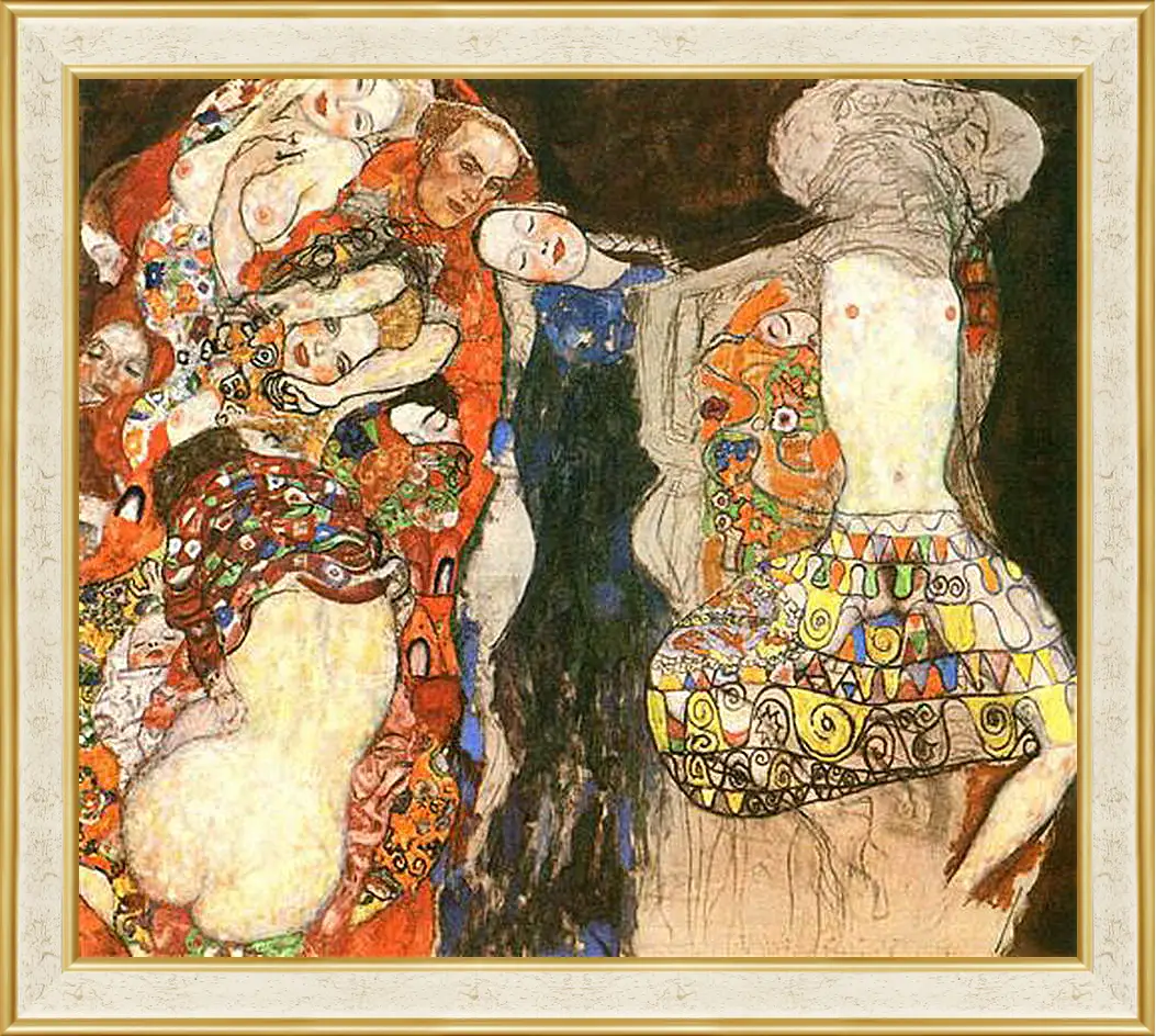 Картина в раме - Bride - Невеста. Густав Климт