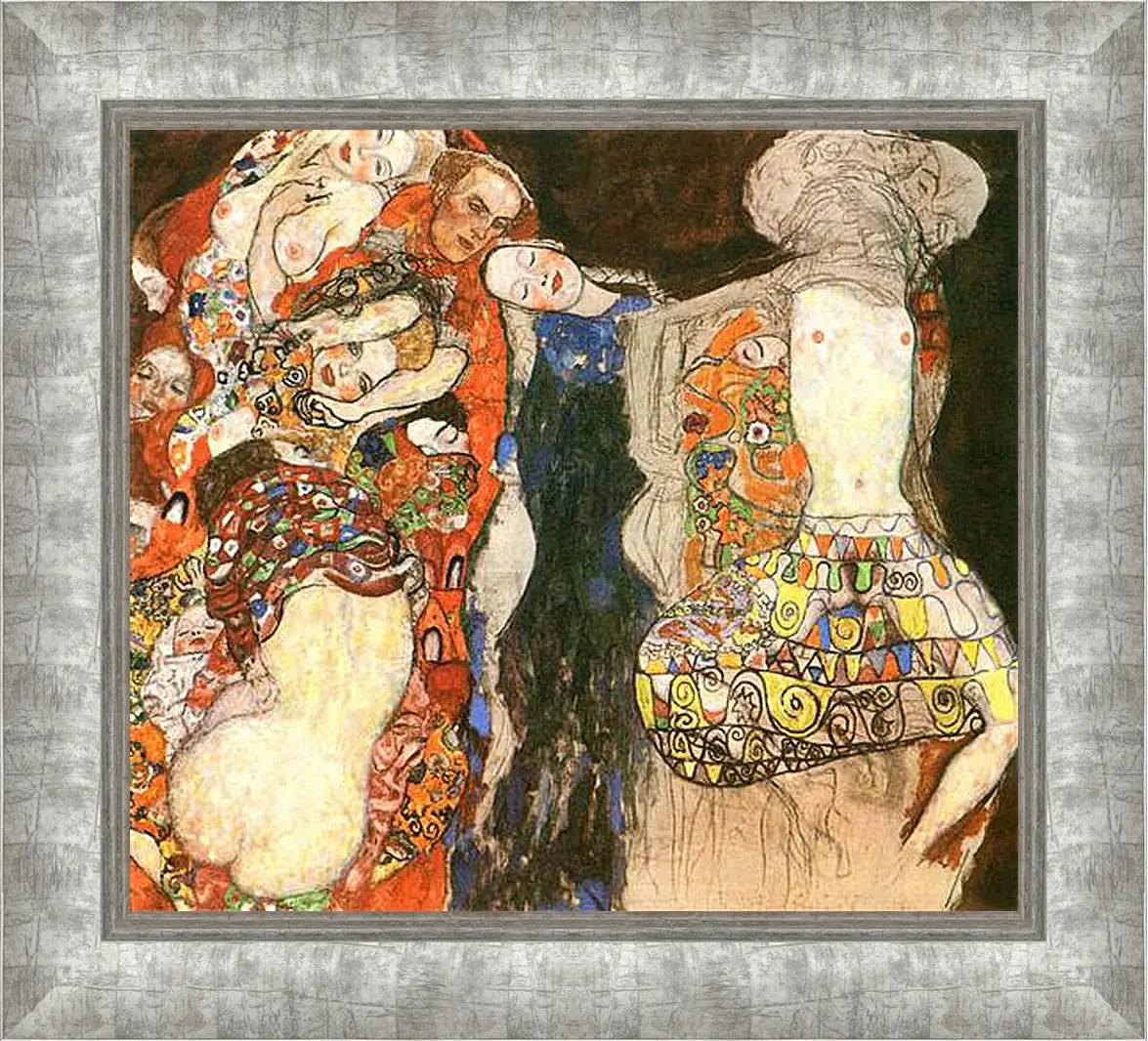 Картина в раме - Bride - Невеста. Густав Климт
