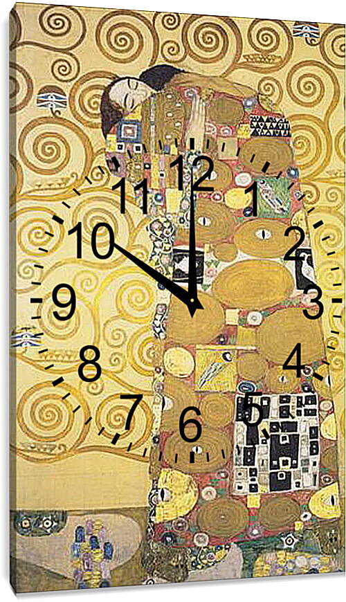 Часы картина - Stoclet Pallas. Густав Климт
