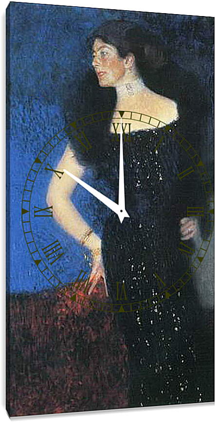 Часы картина - Bildnis Rose von Rosthorn-Friedmann. Густав Климт
