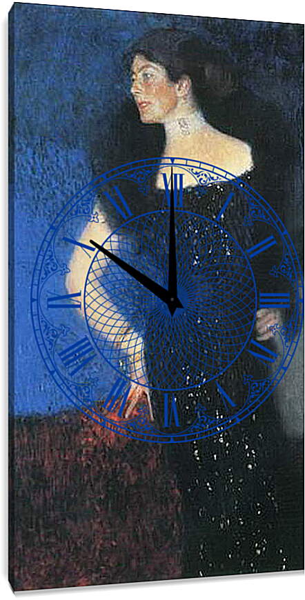 Часы картина - Bildnis Rose von Rosthorn-Friedmann. Густав Климт