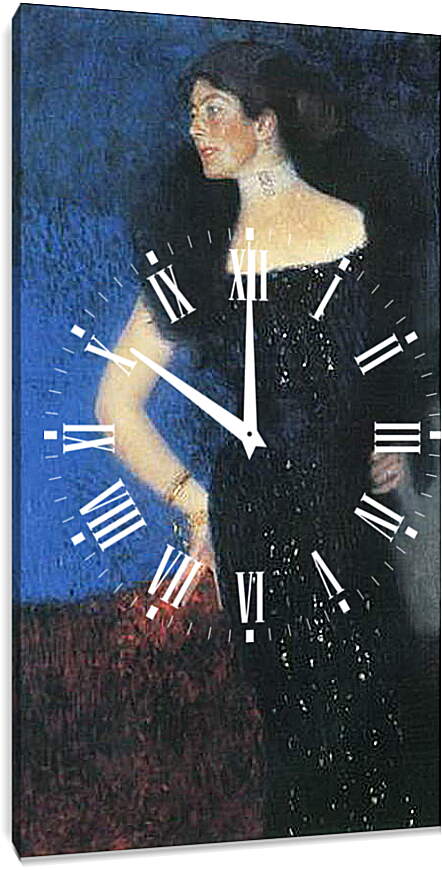 Часы картина - Bildnis Rose von Rosthorn-Friedmann. Густав Климт
