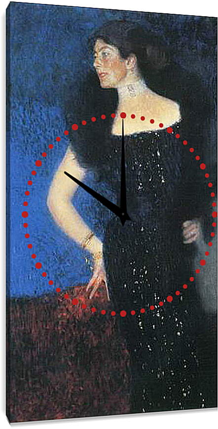Часы картина - Bildnis Rose von Rosthorn-Friedmann. Густав Климт