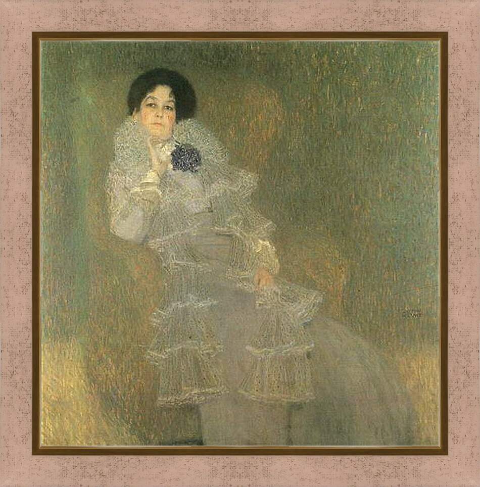 Картина в раме - Portrait of Marie Henneberg. Густав Климт