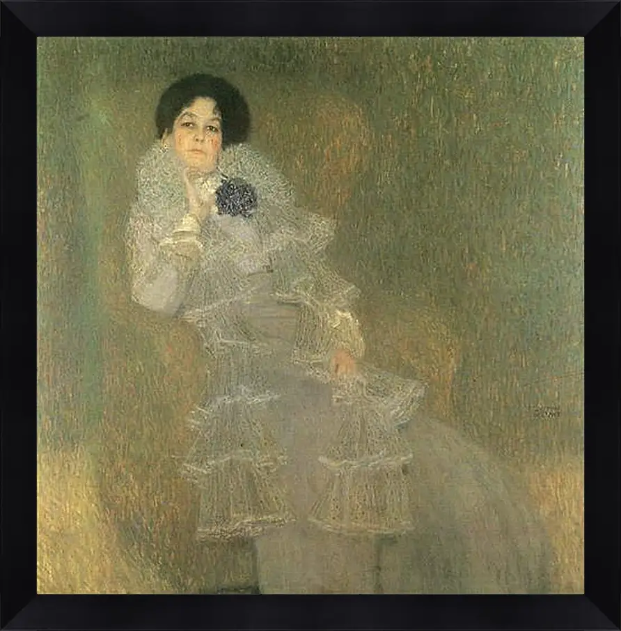 Картина в раме - Portrait of Marie Henneberg. Густав Климт