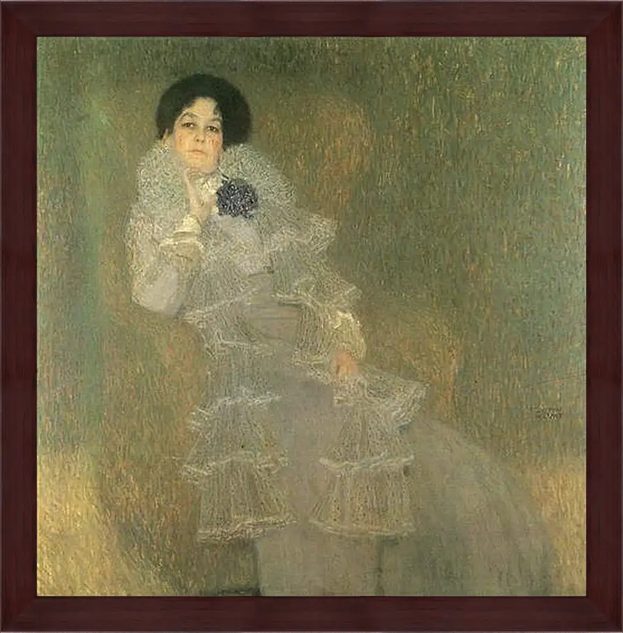 Картина в раме - Portrait of Marie Henneberg. Густав Климт