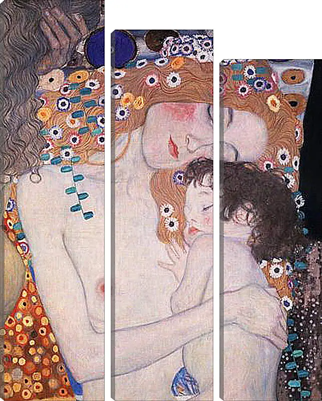 Модульная картина - Мать и дитя (Фрагмент Три возраста женщины ). Густав Климт