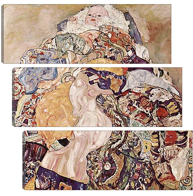 Модульная картина - Дитя. Густав Климт

