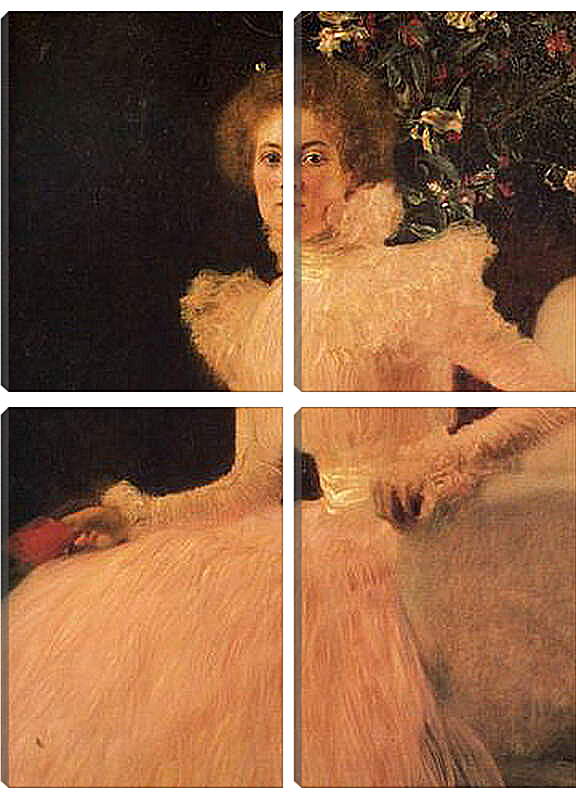 Модульная картина - Портрет Софии Книпс. Густав Климт
