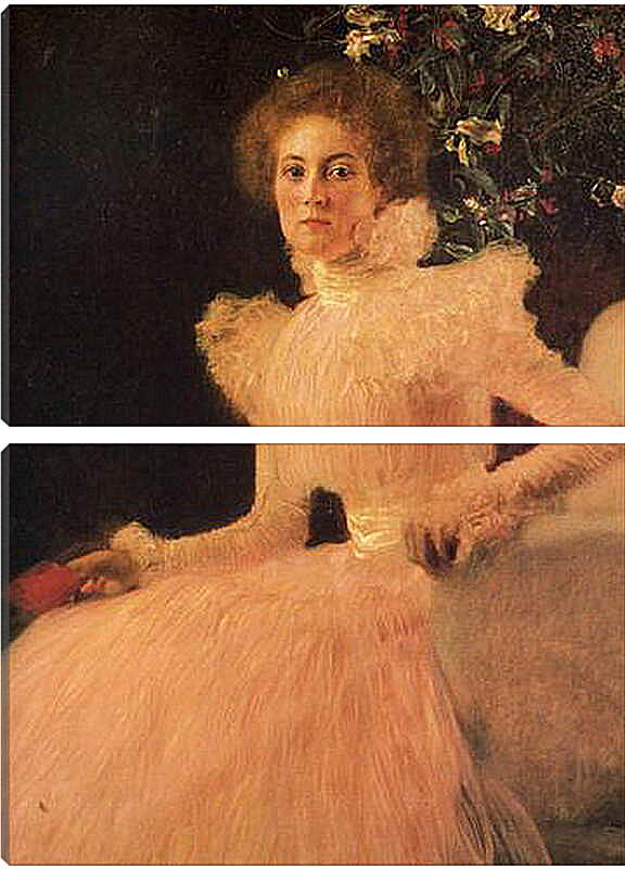 Модульная картина - Портрет Софии Книпс. Густав Климт