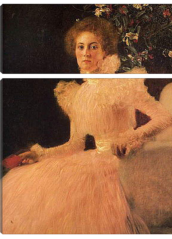 Модульная картина - Портрет Софии Книпс. Густав Климт
