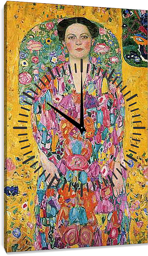 Часы картина - Портрет Евгении Примавези. Густав Климт
