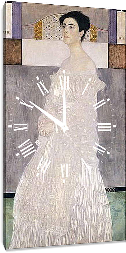 Часы картина - Портрет Маргарет Стонборо - Витгенштейн. Густав Климт
