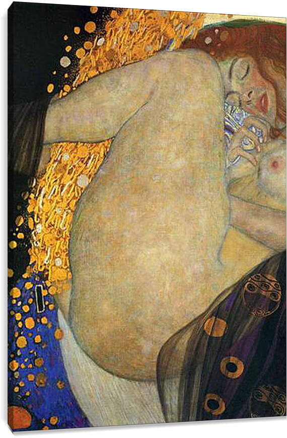Постер и плакат - Даная. Густав Климт

