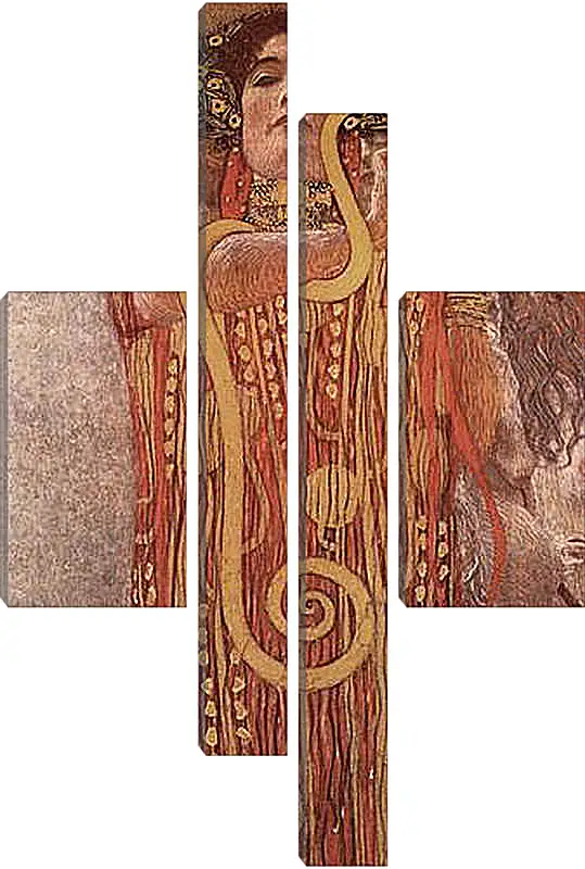 Модульная картина - Medicine - Hygieia (Detail). Густав Климт