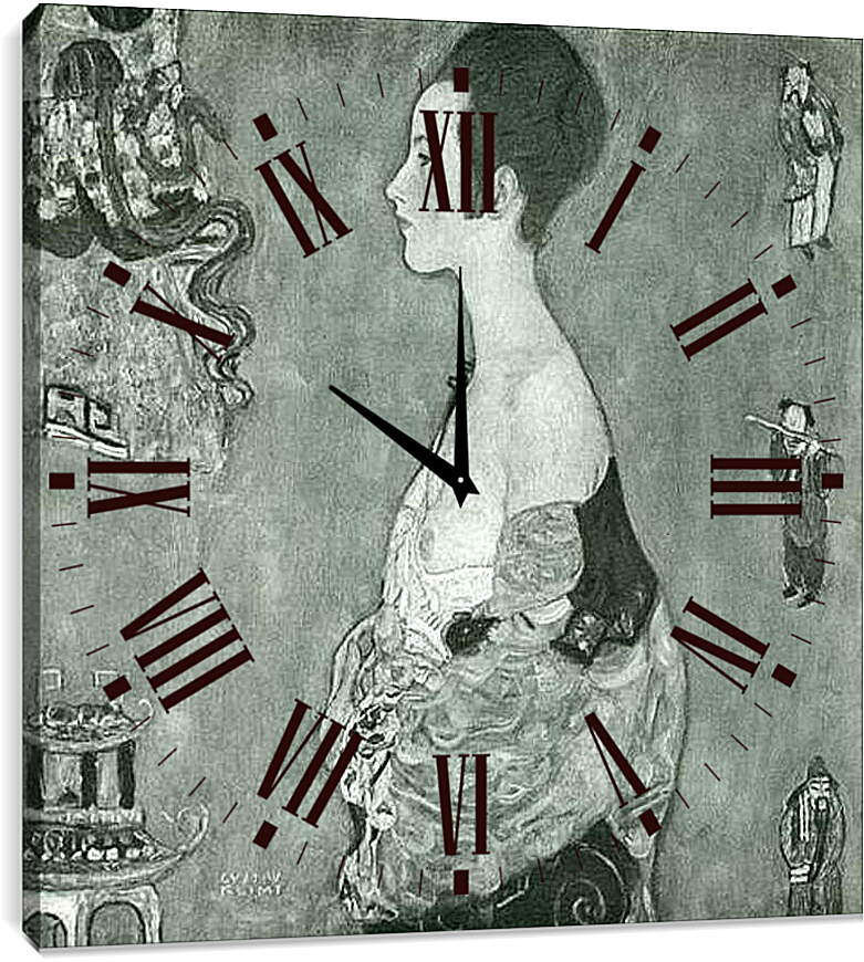 Часы картина - Wally. Густав Климт