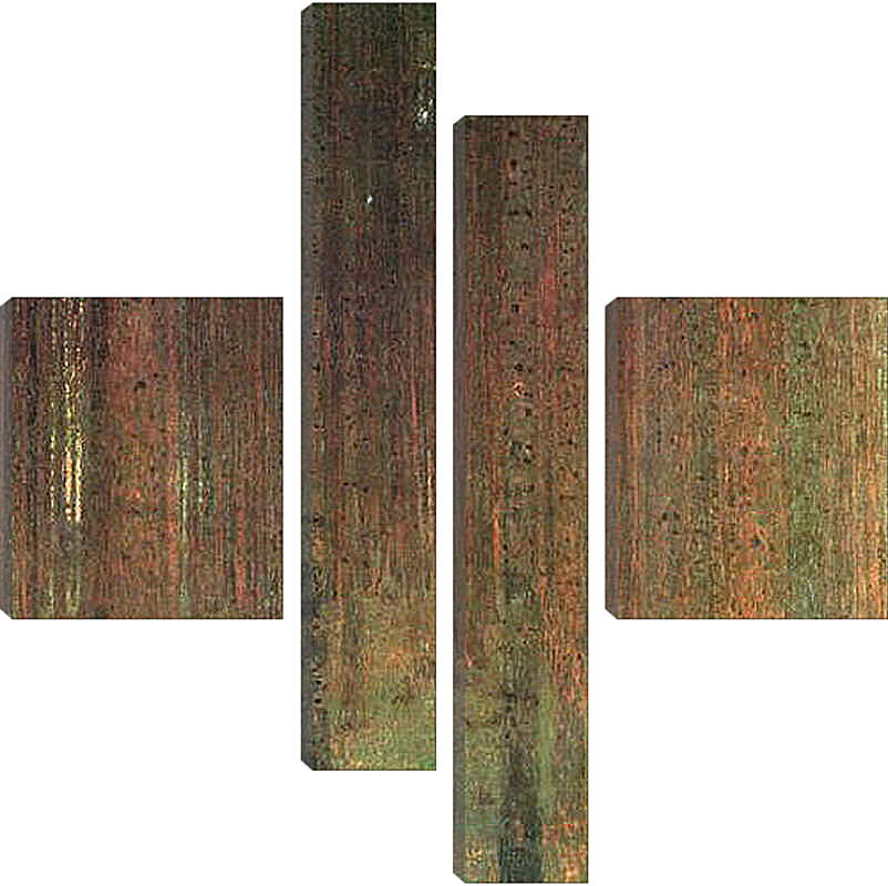 Модульная картина - Сосновый лес II. Tannewald II. Густав Климт