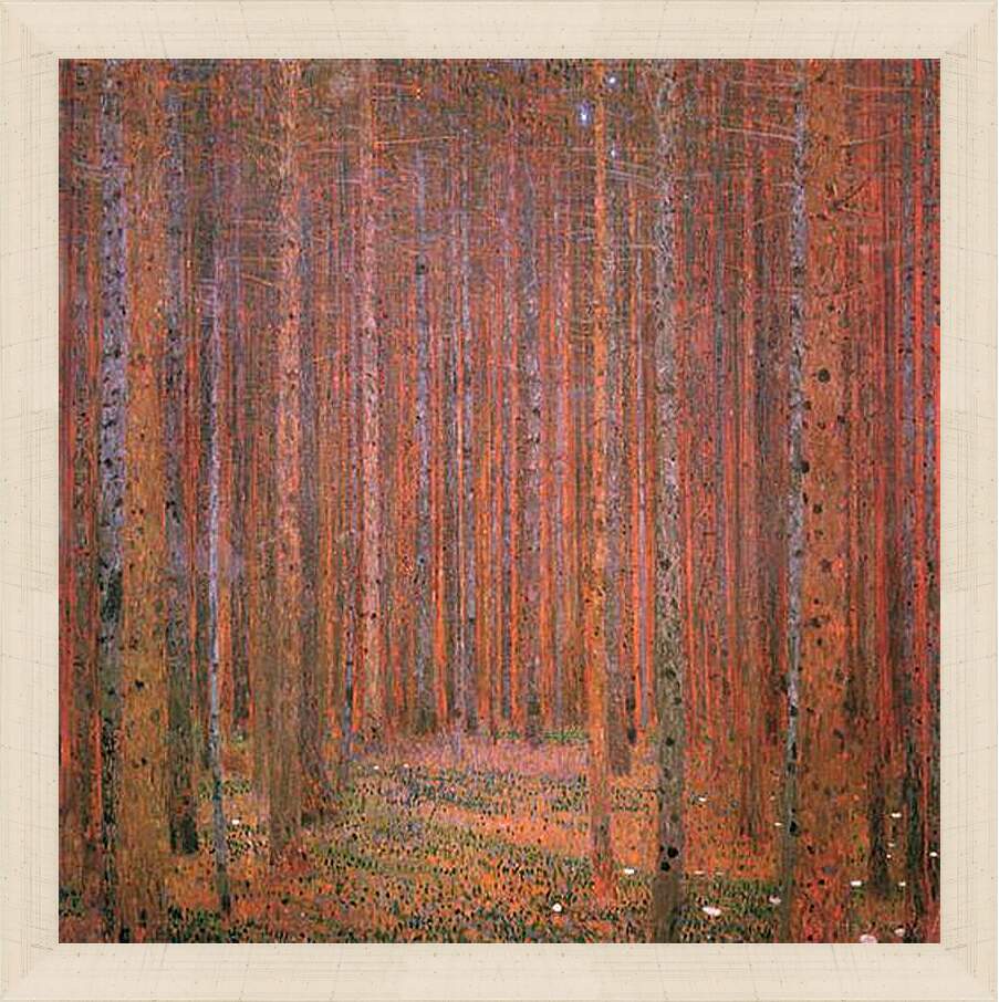 Картина в раме - Tannenwald I. Густав Климт
